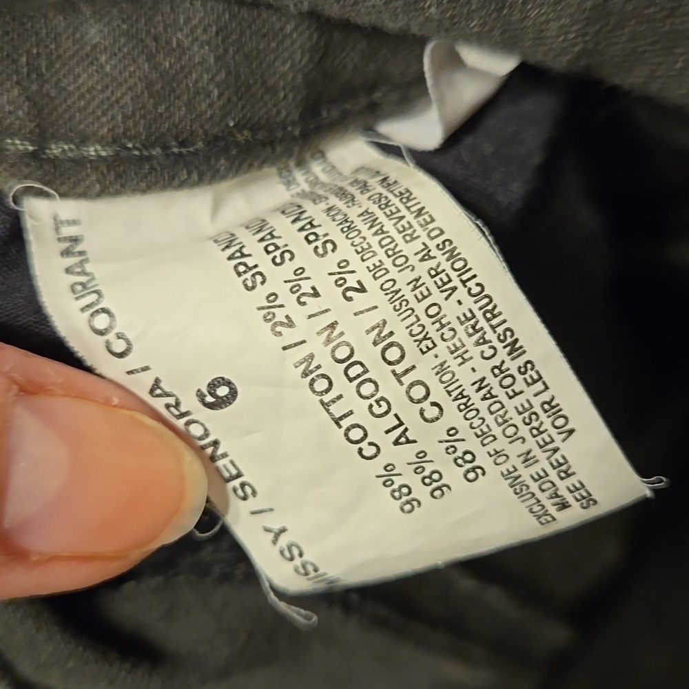 Bandolino Mandie forest green jeans size 6 - Picture 5 of 5